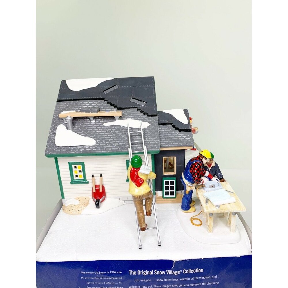 Dept 56 Snow Village - A Home in the Making